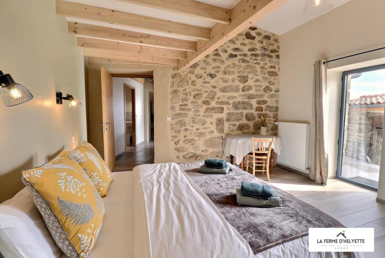 La Ferme D' Helyette Villa Toulaud Eksteriør billede