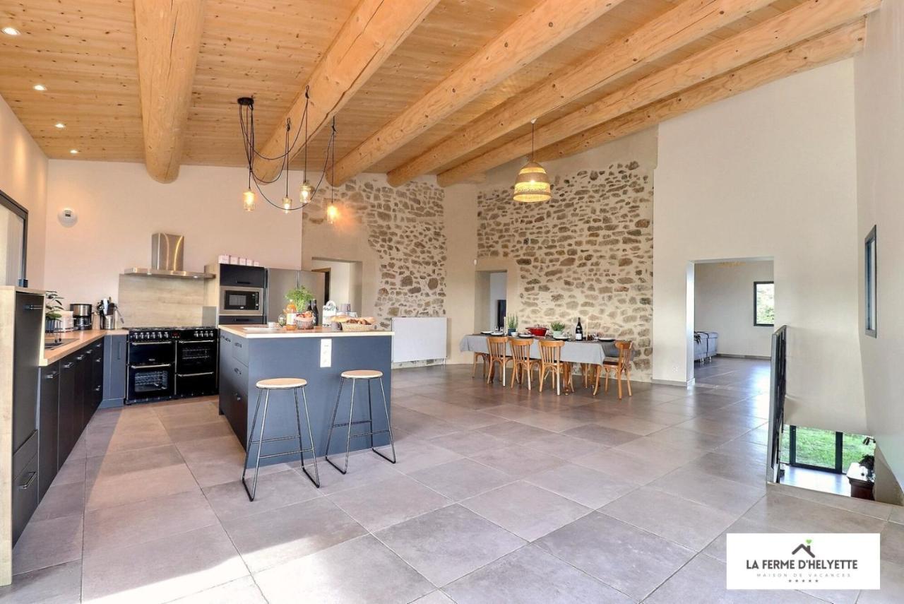 La Ferme D' Helyette Villa Toulaud Eksteriør billede